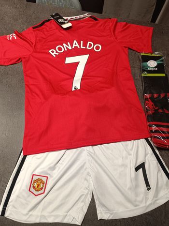 Tenue foot Christiano Ronaldo Man U. T.26