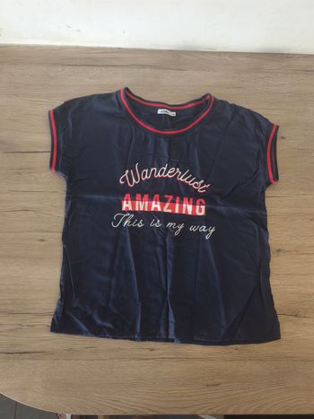 Tee-shirt manches courtes 14 ans