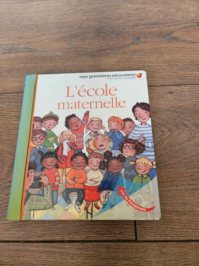 Livre l'école maternelle