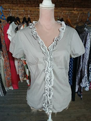 Superbe chemise courte manche femme Vero Moda taille Xl