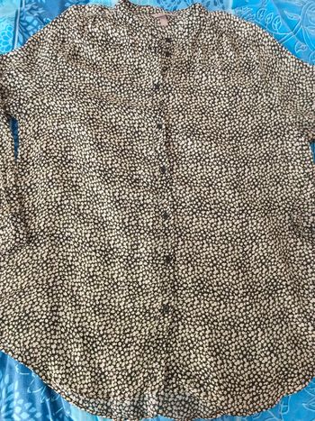 Chemise longue fleurie