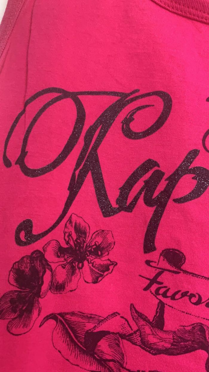 Débardeur été rose Kaporal taille S - photo numéro 4