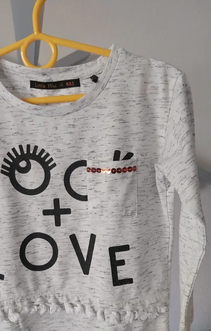 Tee-shirt ML 4ans  " Ikks " - photo numéro 2