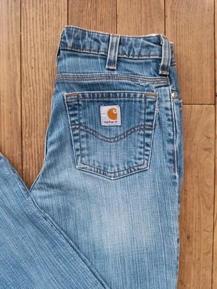 Pantalon jean Carhartt traditional fit wip slim 32 fr - photo numéro 2