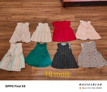 Lot de 8 robes