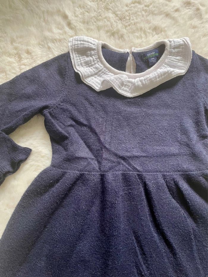 Robe manches longues kiabi 18 mois - 80 cm - photo numéro 2