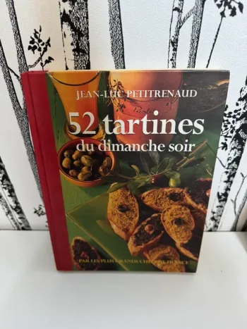livre 52 tartines du dimanche soir