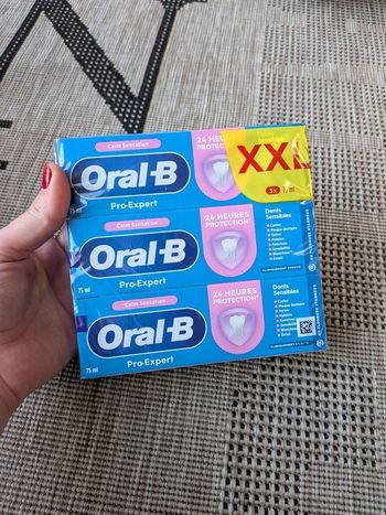 Dentifrice oral b dents sensibles