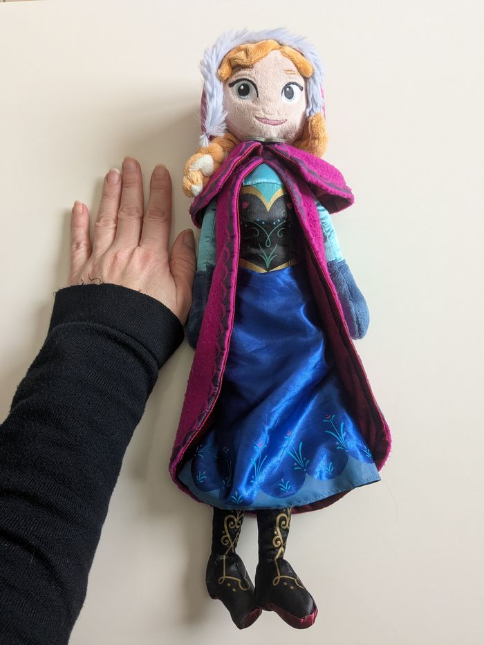 La Reine des neiges Disney poupée de chiffon Anna - photo numéro 5