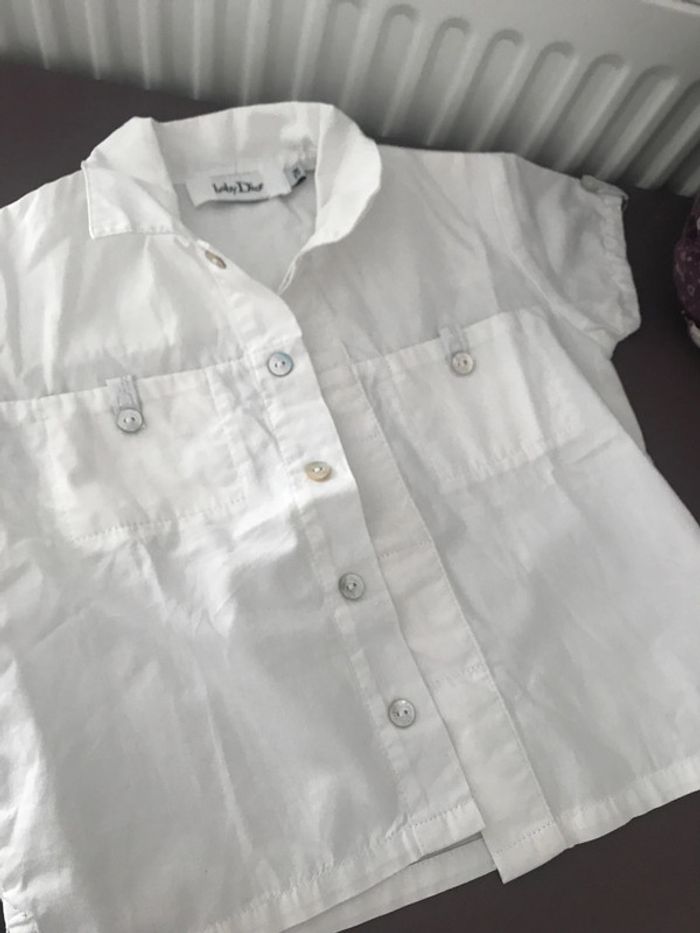 Chemise Baby Dior 12 mois - photo numéro 5
