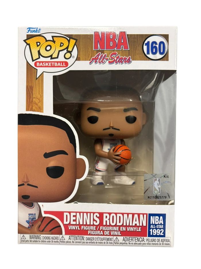 Figurine Funko Pop NBA All-Stars Dennis Rodman numéro 160 neuf