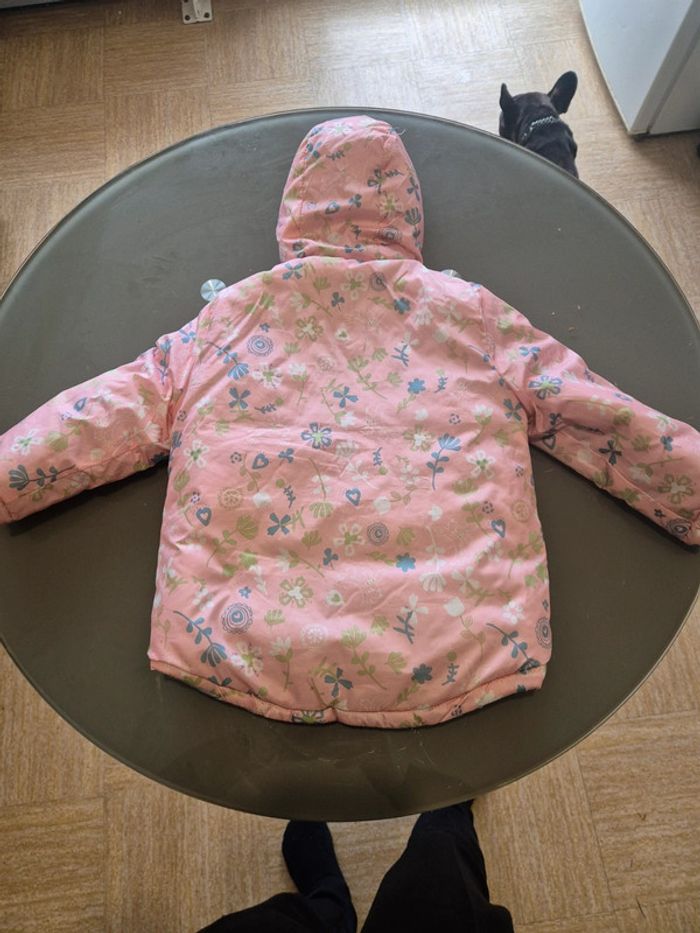 Manteau fille réversible - photo numéro 2