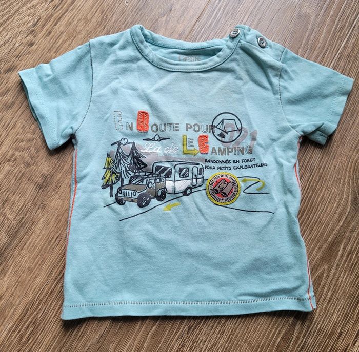 Tee-shirt 12 mois la compagnie des petits neuf - photo numéro 2