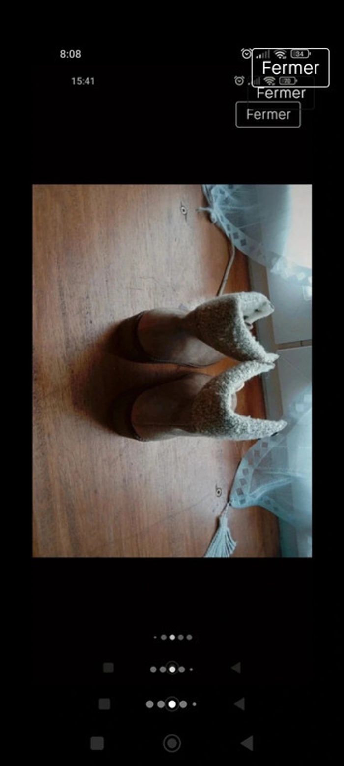 Très belles paires de bottines fourrées - photo numéro 2