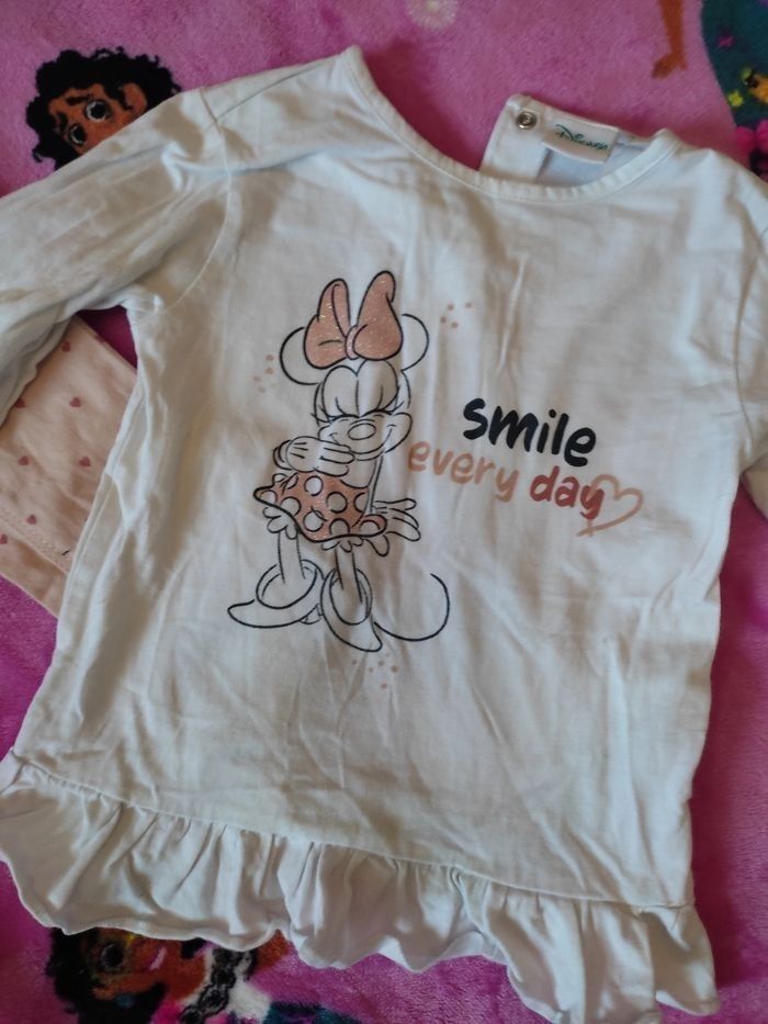 Lot Minnie Disney 3 ans mode fille