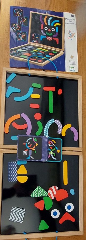 Jeu magnétique DJECO GEO bonhomme 