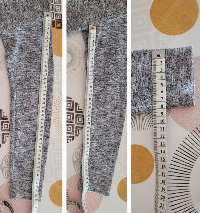 Bershka Pull ML TS/TFr36 - Gris Chiné- Léger avec Epaules Dénudées & Descend sur les fesses en TBE - photo numéro 8