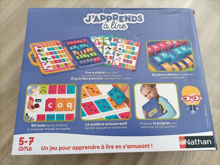 Jeu " j'apprends à lire" - photo numéro 4