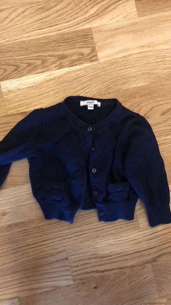 Gilet jacadi 12 mois