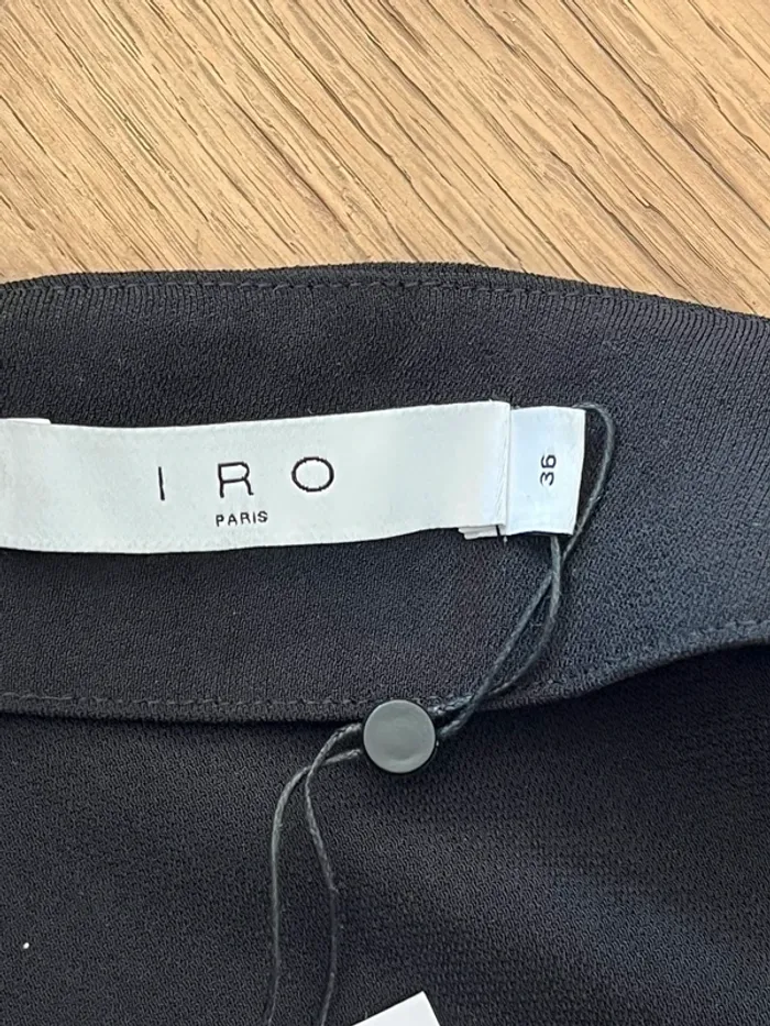 Jupe longue noire Iro neuve - photo numéro 6