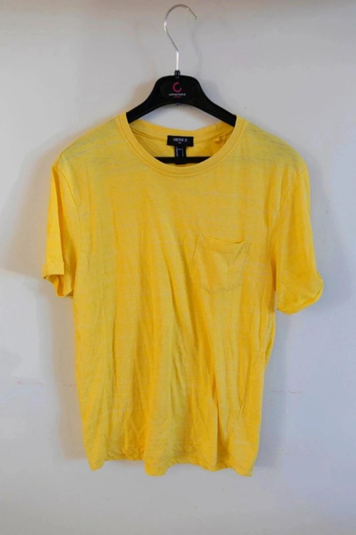 C49 t-shirt jaune Forever21 S
