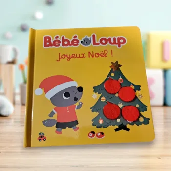 Bébé loup Joyeux Noël