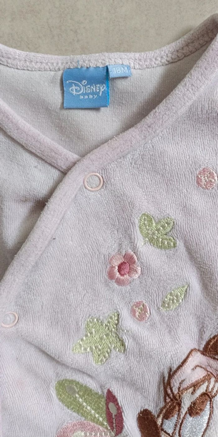 Pyjama velours Minnie fille - 18 mois - photo numéro 5