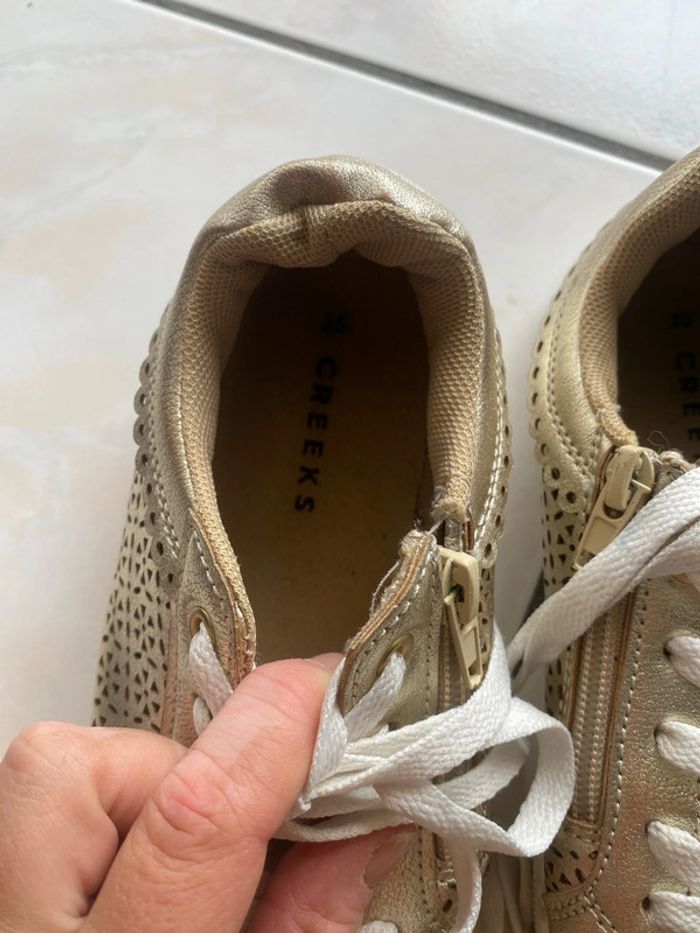 Basket doré, taille 35 creeks - photo numéro 3