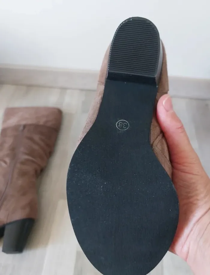 Bottes Marron Ligne à suivre - photo numéro 4