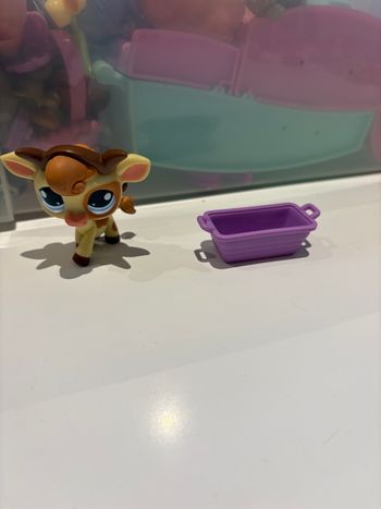 Figurine Pet Shop vache avec accessoires