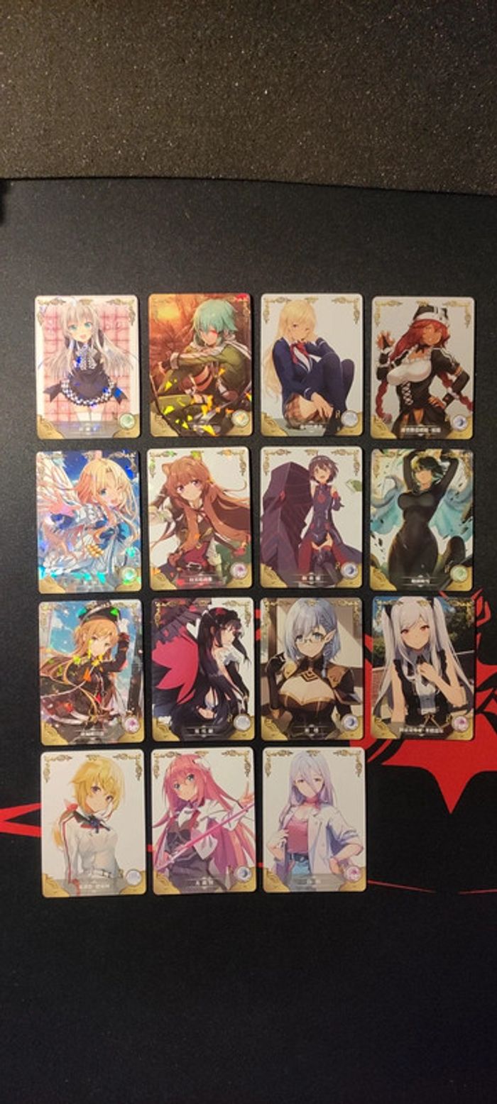 Lot de cartes waifu, NS-11-R