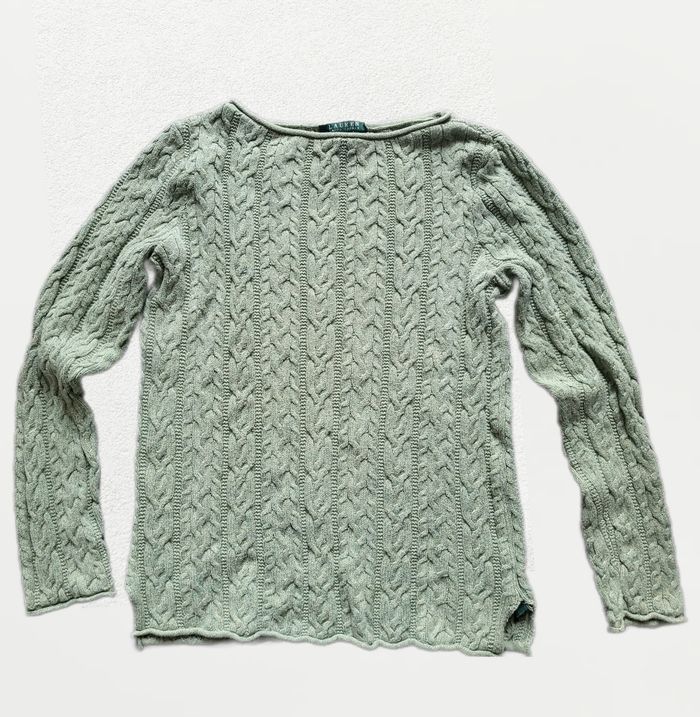 🌿 Pull Ralph Lauren Femme - Taille L - Très bon état