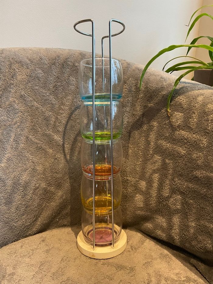 Verres à cocktails avec support - photo numéro 5