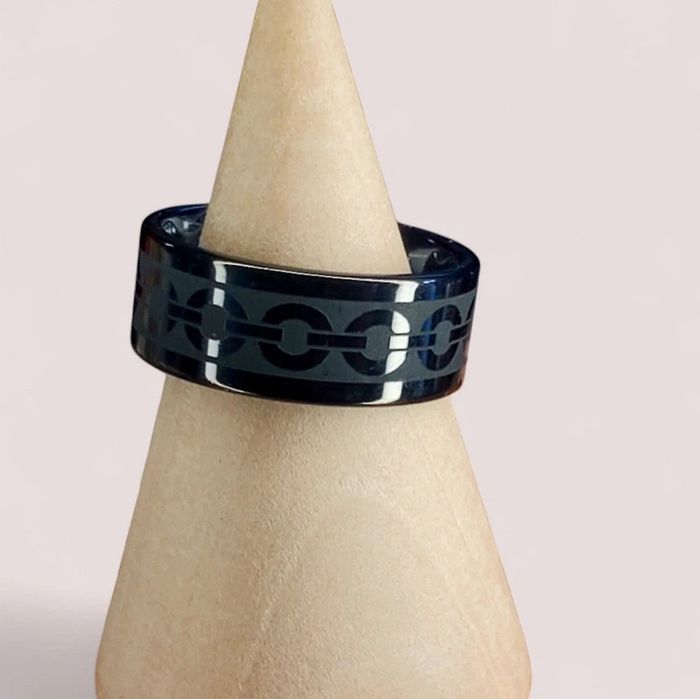 Bague maillons chaîne