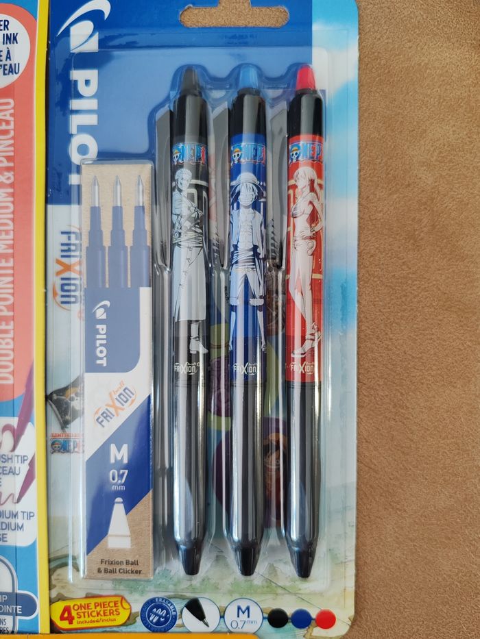 Lot 3 pilot frixions one piece