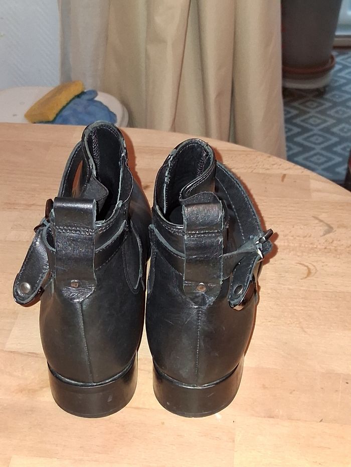 Bottines Cuir - photo numéro 3