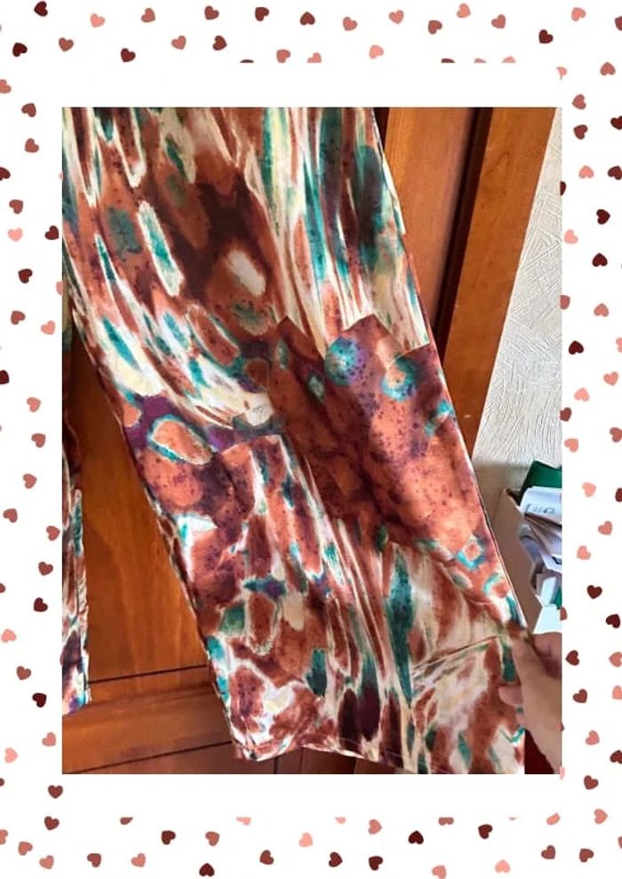 Pantalon fluide Terra di Siena petit taille unique - photo numéro 3