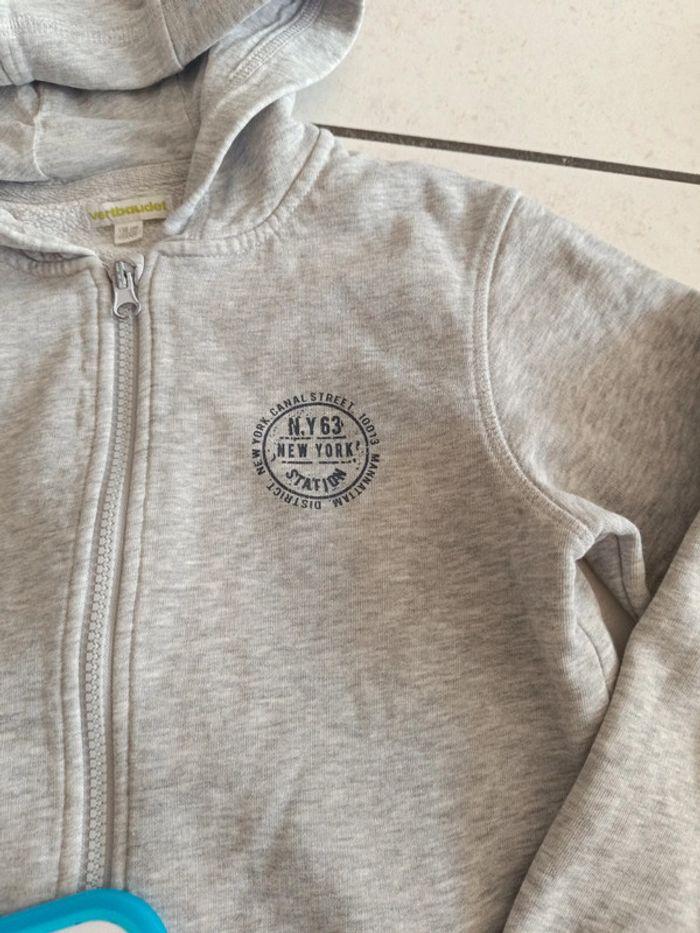 Sweat zippé à capuche - photo numéro 3