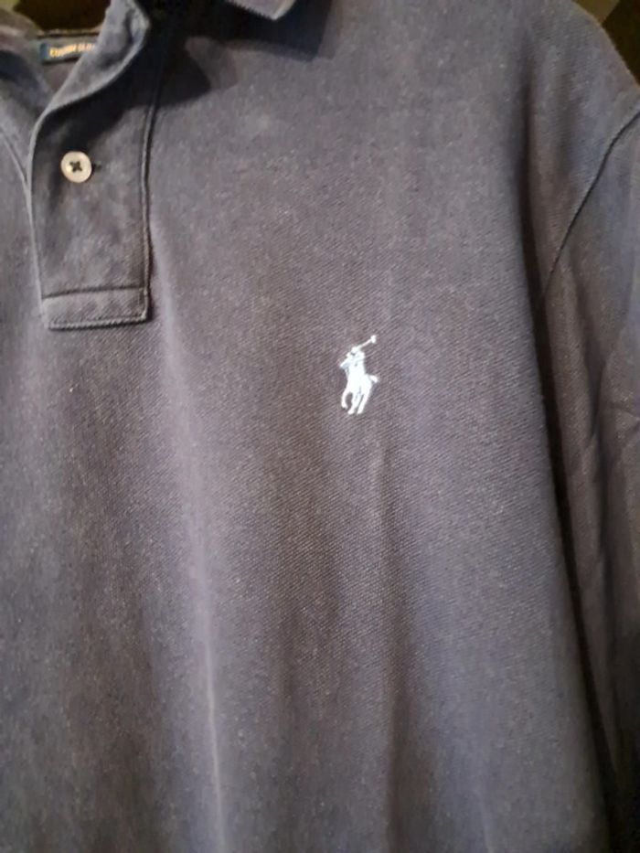Polo Ralph lauren bleu marine taille M - photo numéro 2