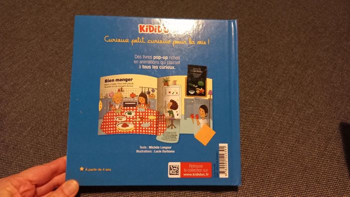 Livre pop up kididoc Le corps - photo numéro 2