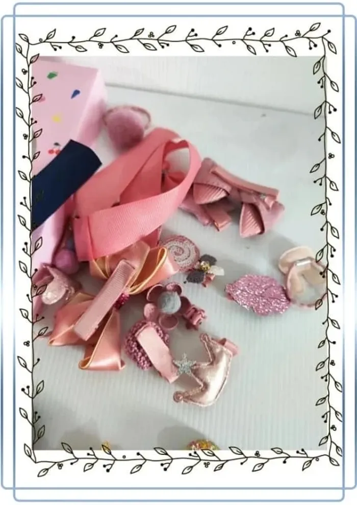 Lot de chouchou + barettes pour petite fille, neuf - photo numéro 5