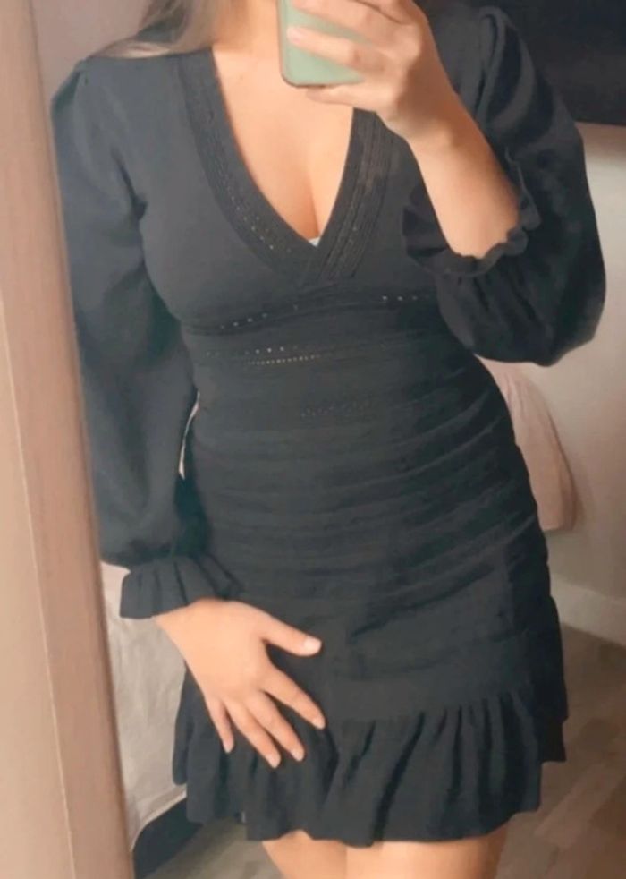 Robe noire Sandro - photo numéro 3