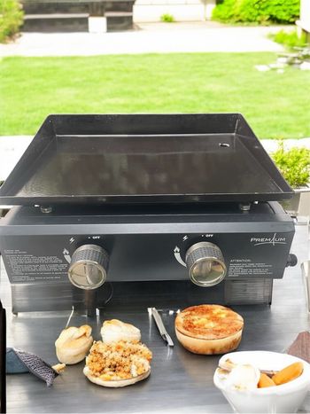 Plancha à gaz