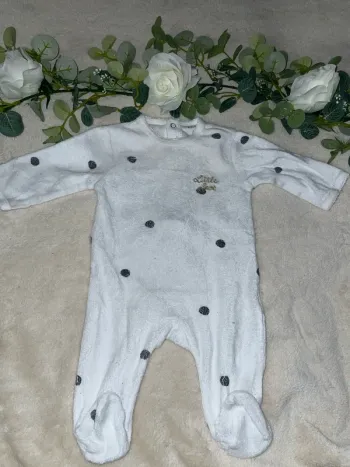 Pyjama velours 3 mois Kiabi