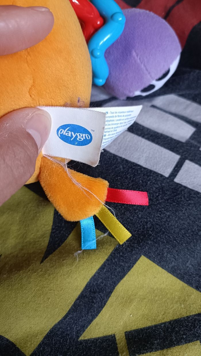 Peluche activité enfant playgro - photo numéro 3