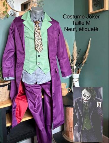 Costume Joker taille M