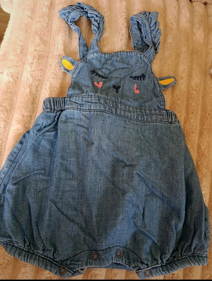 Salopette short