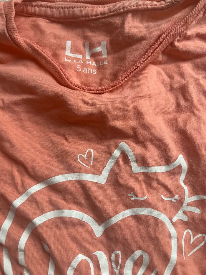 Tee shirt 5 ans La Halle - photo numéro 3