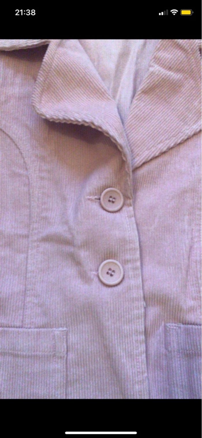 Veste velours - photo numéro 4