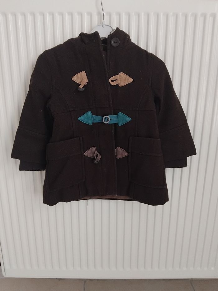 Manteau duffle coat fille 24 mois